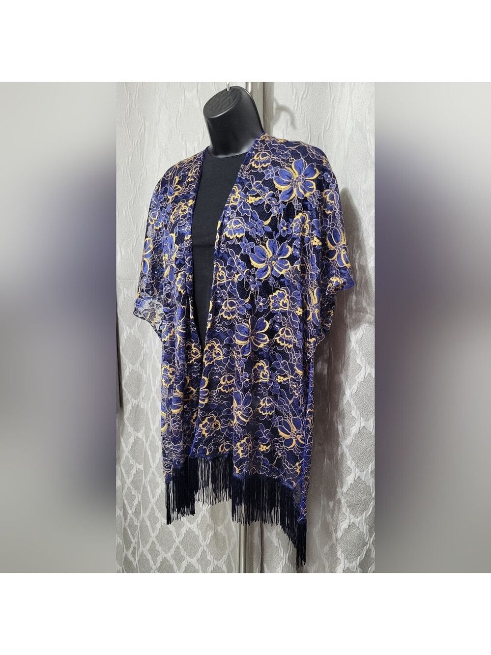 Kollie Moore | Open Front Kimono -  Swimsuit Cover-Up